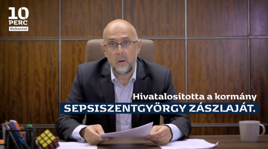 Kelemen Hunor: hivatalos szimbólumként lesz használható Sepsiszentgyörgy zászlója Kelemen Hunor: hivatalos szimbólumként lesz használható Sepsiszentgyörgy zászlója